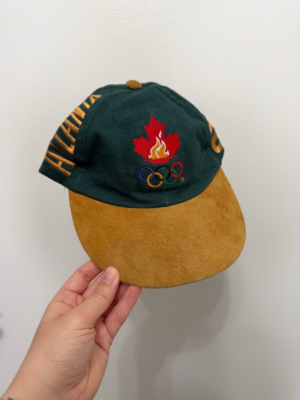 Atlanta 1996 Team Canada Olympics Strapback Cap